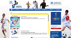 Desktop Screenshot of lsa-languedocroussillon.com